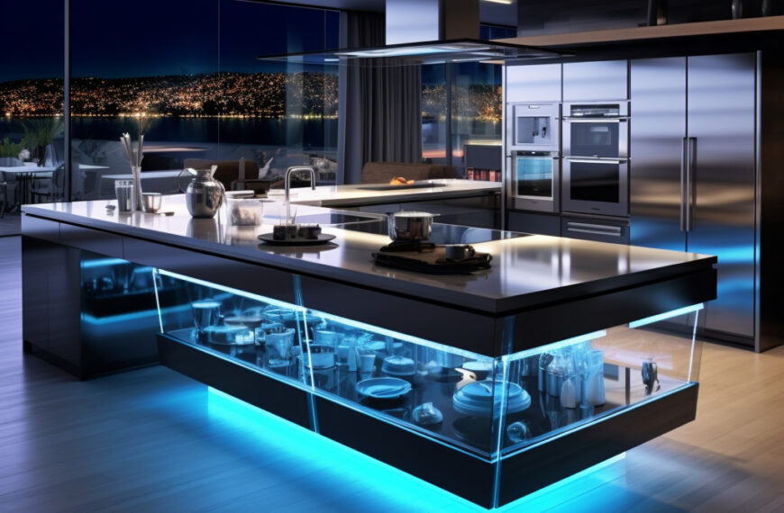 Latest High-Tech Kitchens innovations for the modern home.